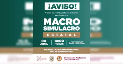 Macrosimulacro Estatal 2025