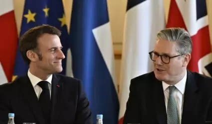 Emmanuel Macr�n, Keir Starmer