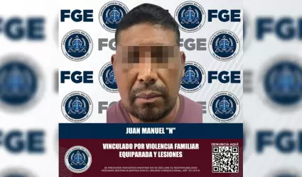 Vinculado a proceso por violencia familiar