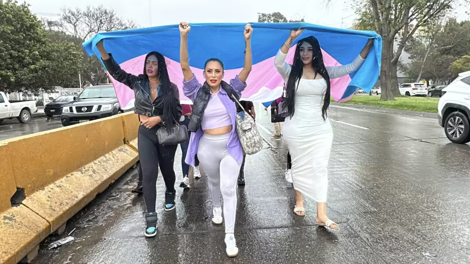 Activistas en Tijuana