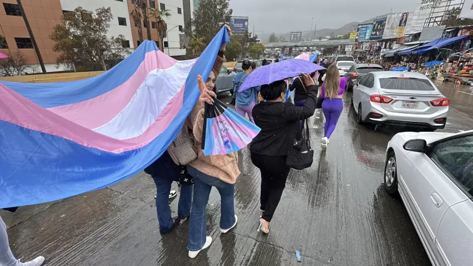 Activistas en Tijuana