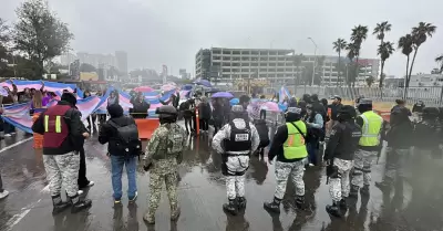 Activistas en Tijuana