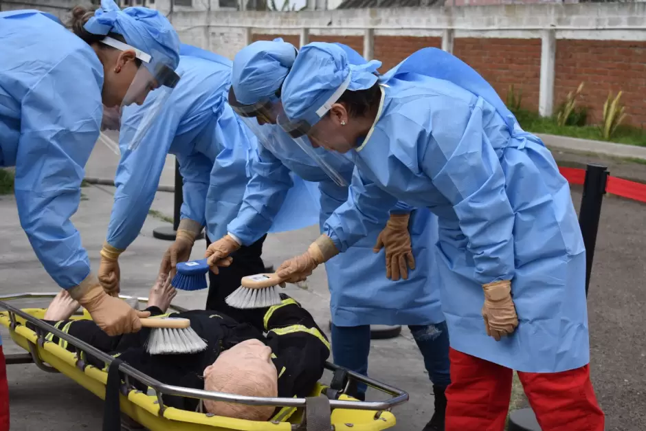 Capacitaci�n sobre incidentes con materiales peligrosos