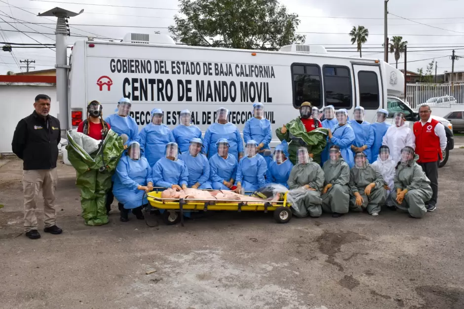 Capacitaci�n sobre incidentes con materiales peligrosos