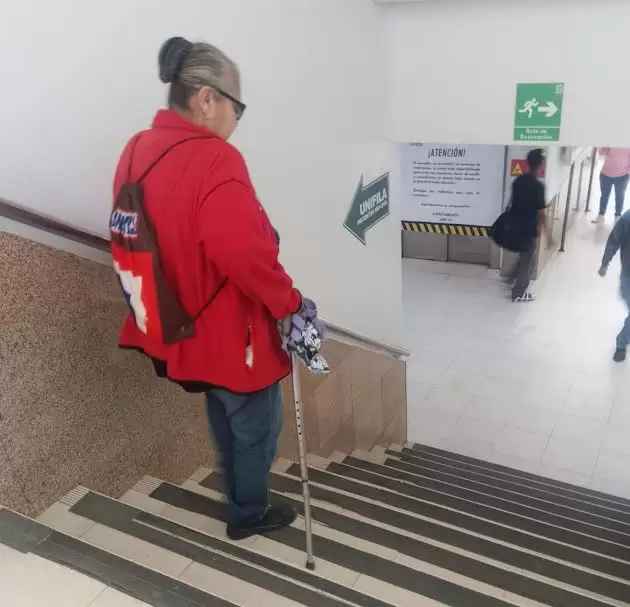 Medio a�o sin elevador en la Unidad de Medicina Familiar 27 del IMSS