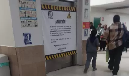 Medio a�o sin elevador en la Unidad de Medicina Familiar 27 del IMSS
