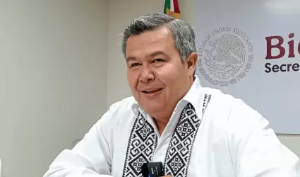 Octavio Almada, delegado de Bienestar