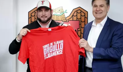 Presentan a Ismael Burgue�o campa�a Orgullo Tijuanense de Toros de Tijuana