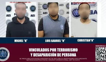 Vinculados por terrorismo y desaparici�n