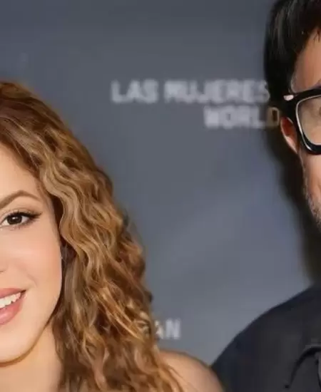 Shakira y Aleks Syntek