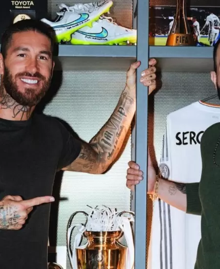 Car�n Le�n y Sergio Ramos