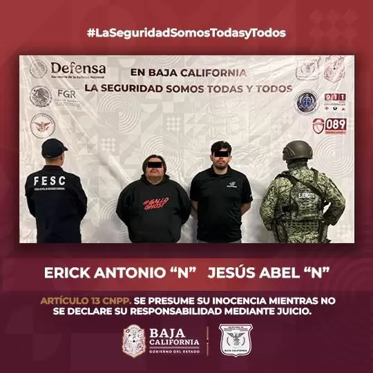 Realizan aseguramiento relevante de drogas en Playas de Rosarito