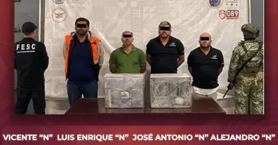 Realizan aseguramiento relevante de drogas en Playas de Rosarito
