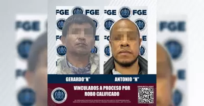Vinculados a proceso por robo