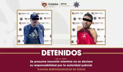Capturan a presuntos asaltantes