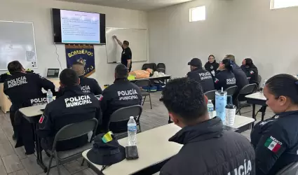 Capacitaci�n a polic�as municipales en primeros auxilios