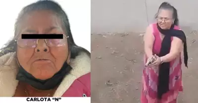 Mujer de la tercera edad involucrada en homicidios