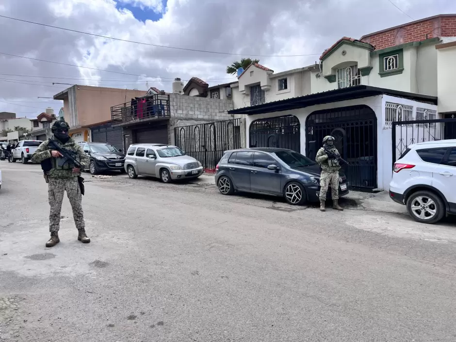 Operativo multinstitucional en Tijuana