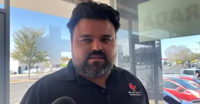 Samuel Ramos, coordinador local de Cruz Roja Delegaci�n Hermosillo.