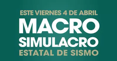 Macro Simulacro Estatal de Sismo