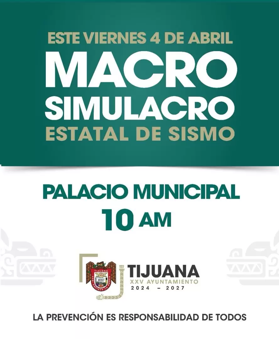 Macro Simulacro Estatal de Sismo