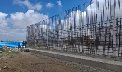 Avanza obra de introducci�n de agua potable en el Ejido L�zaro C�rdenas