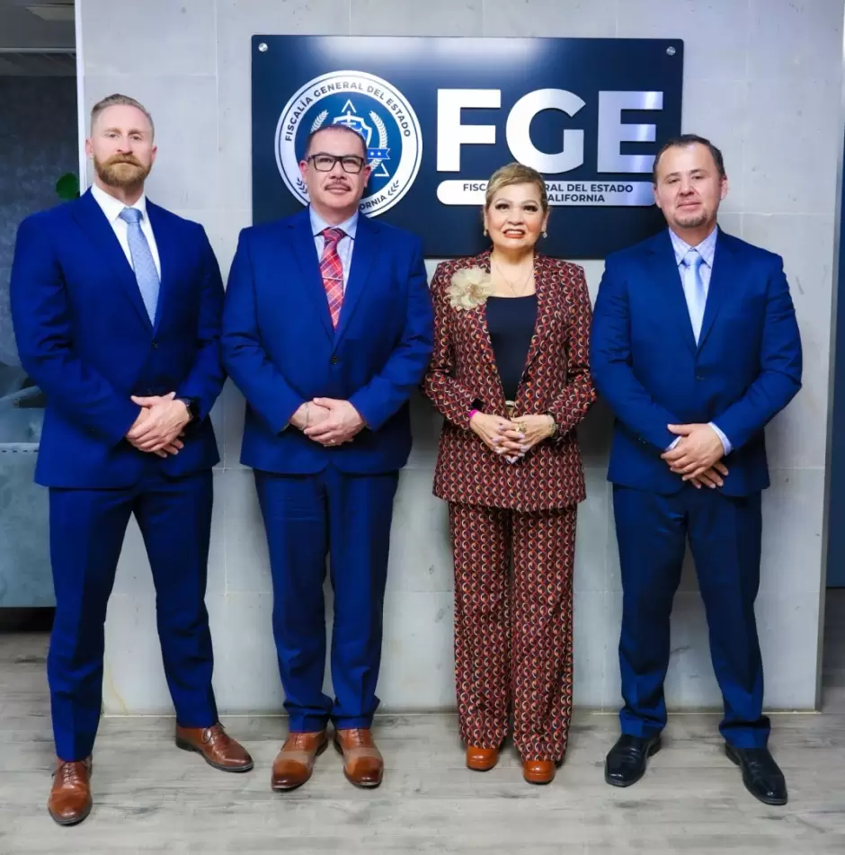 Se re�ne FGE con la Patrulla Fronteriza, Sector El Centro