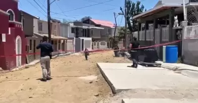 Casas en riesgo en Lomas Conjunto Residencial