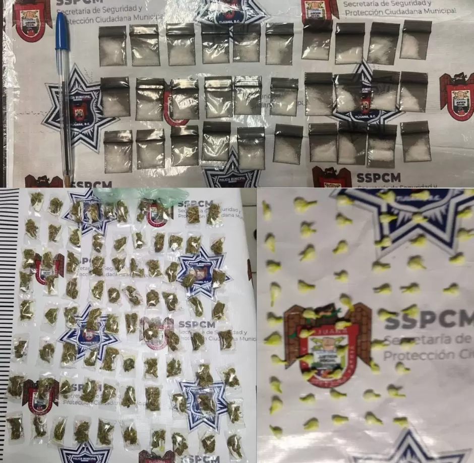 Capturan a tres presuntos distribuidores de drogas