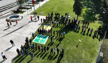 Simulacro de sismo en UABC