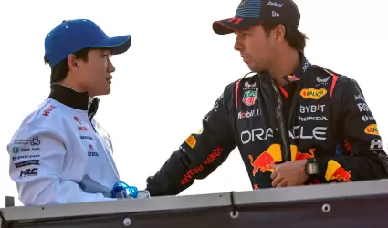 Yuki Tsunoda, Checo P�rez