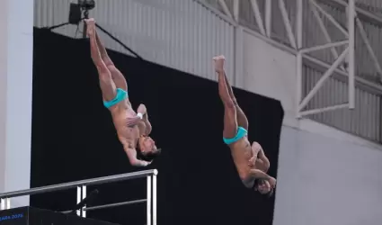 Randal Willars y Kevin Berl�n se subieron al podio en la final de plataforma sin