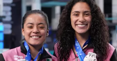 Gabriela Ag�ndez y Alejandra Estudillo