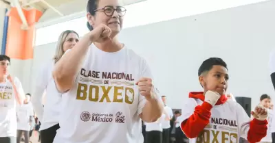 Clase masiva de box