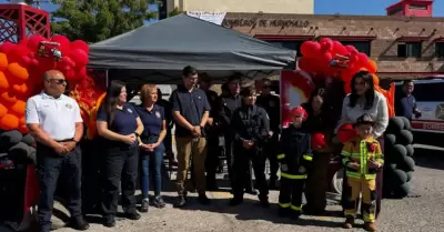 Campa�a de recolecci�n de juguetes de Bomberos de Hermosillo