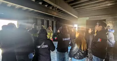 Preparan a estudiantes de criminal�stica para el an�lisis de incendios