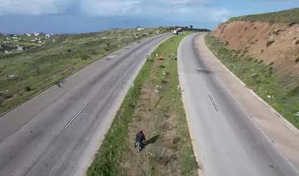 Rehabilitan tramo de Corredor 2000