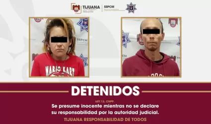 Arrestan a pareja tras el deceso de una menor por lesiones