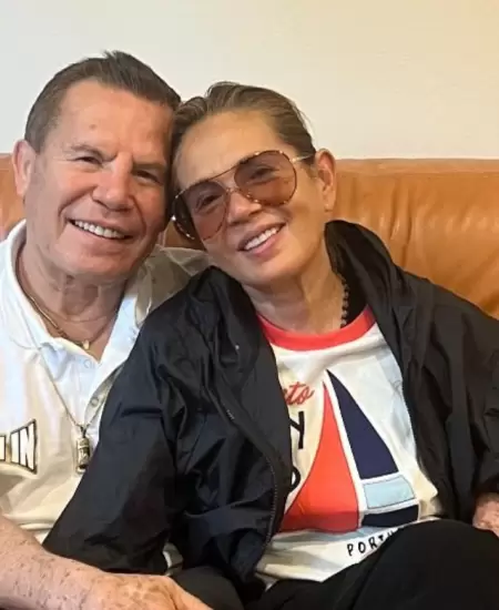 Julio C�sar Ch�vez y Yolanda Andrade