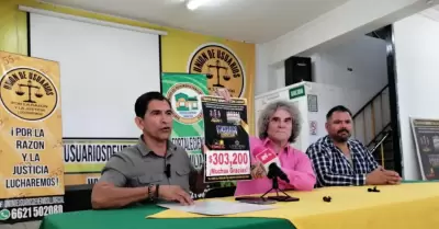 Uni�n de Usuarios entrega lo recaudado en el Baile Grupero con Causa
