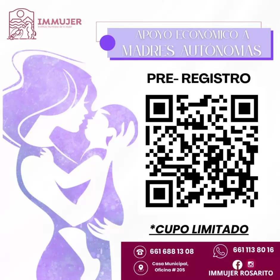 Convocatoria de apoyo econ�mico a madres aut�nomas