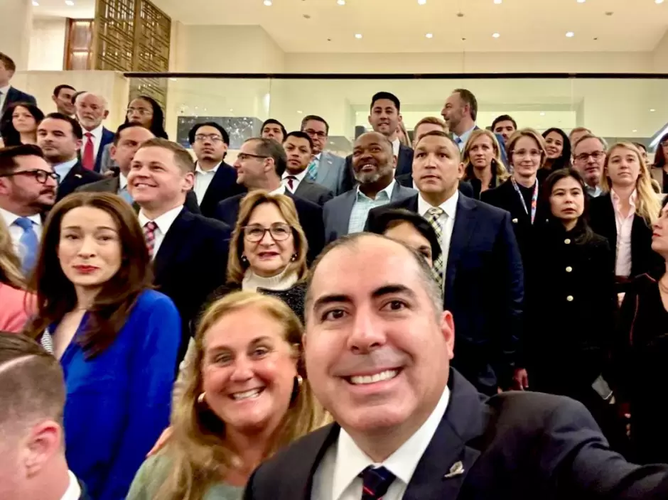 Se re�ne Coparmex en Washington con empresarios y funcionarios de gobierno