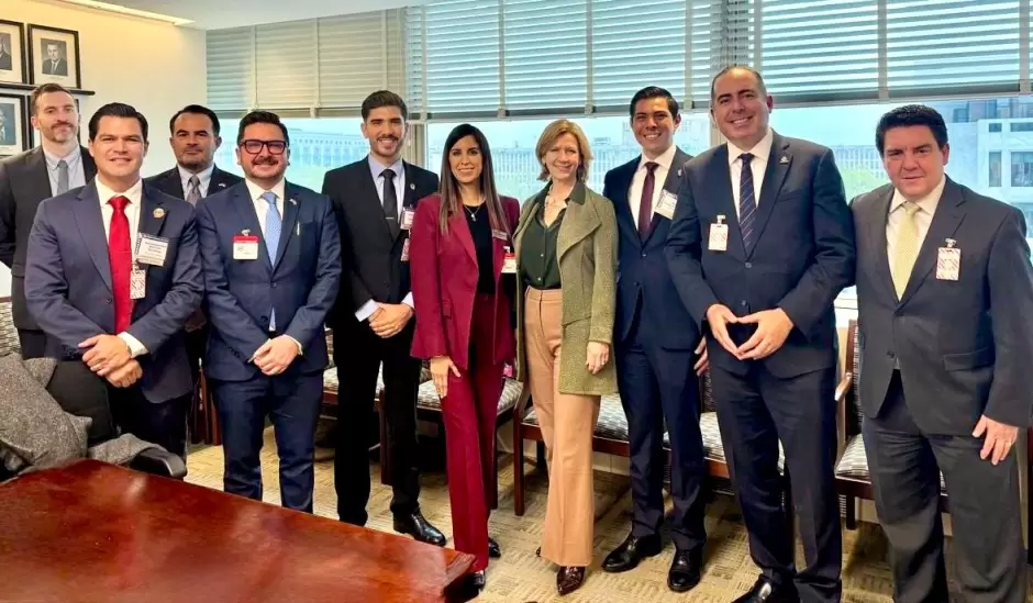 Se re�ne Coparmex en Washington con empresarios y funcionarios de gobierno