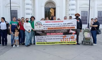 Maestros del CBTA 264 del Poblado Miguel Alem�n