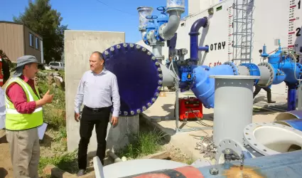 Recuperan servicio del agua colonias aleda�as al tanque Otay