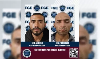 Sentenciados por robo de veh�culos