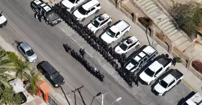 Operativo de la Polic�a Municipal de Hermosillo