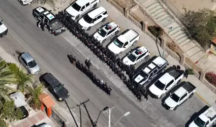 Operativo de la Polic�a Municipal de Hermosillo