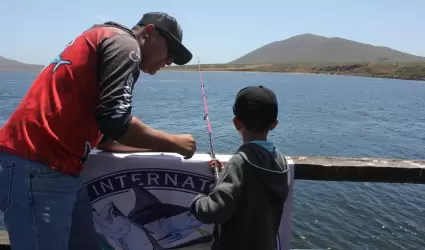 Cl�nica de Pesca De Pesca Deportiva Infantil