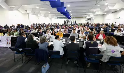 Reuni�n con familiares de desaparecidos